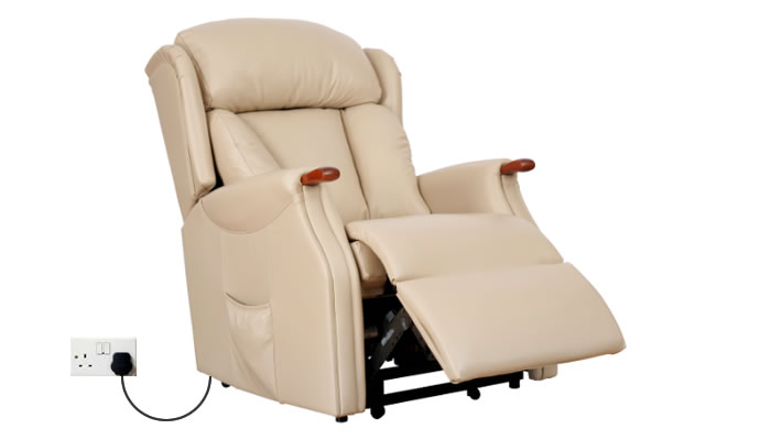 Celebrity Furniture Canterbury Leather Single Motor Recliner